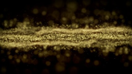 Wall Mural - Crazy Particles Wave
