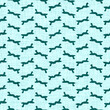© Nautical - Aegean teal mottled rustic circle linen texture background. Summer dotted coastal living style. Light turquoise blue cloth effect textile seamless pattern. Washed out beach cottage fabric material.