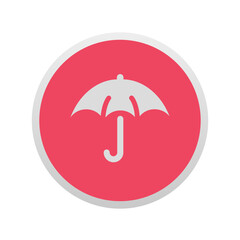 Canvas Print - Umbrella - Sticker