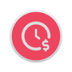 Time is Money - Sticker