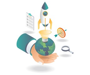 Poster - Launching ideas with rockets