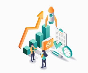 Aufkleber - Discussion about investment business