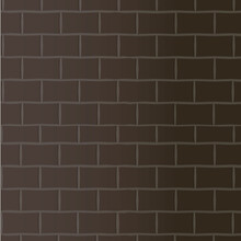 Vector Illustration With Fragment Texture Street, Brown Brick Wall House. Concept Design Background, Backdrop For Websites, Titles, Text, In Web Design. Square Format.