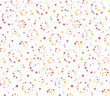 Seamless pattern swatch,  CS, Polka dot made of stars(Pink).