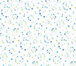 Seamless pattern swatch,  CS, Polka dot made of stars(Blue).