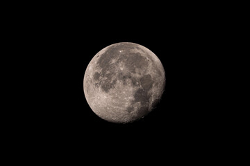 Wall Mural - moon in the night sky background