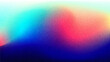canvas print picture - Abstract gradient blurred pattern colorful with realistic grain noise effect background, for art product design and social media, trendy and vintage style