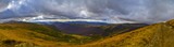 Fototapeta Na sufit - panoramic view, on the autumn landscape in the mountains
