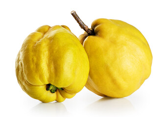 Wall Mural - Quince isolated on a white background. With clipping path.