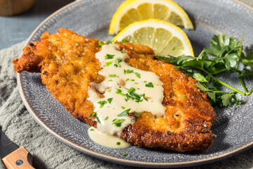 Sticker - Homemade German Chicken Schnitzel