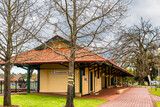 Fototapeta Tęcza - Old railway station, now the Donnybrook Tourist Information Centre