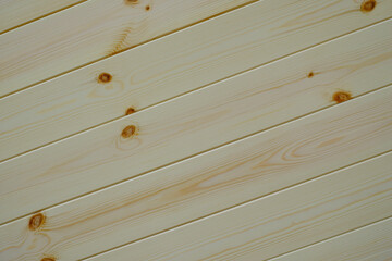 Sticker - Natural pine wood striped is a wooden beautiful pattern for background