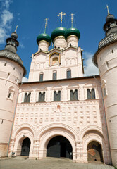 Wall Mural - Rostov Kremlin entrance, Golden Ring of Russia