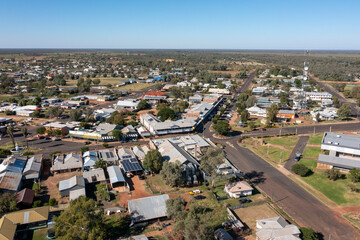 Wall Mural - the far outback queensland town of cunnamulla.