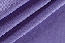 Soft Lilac Kashkorse Fabric Folded