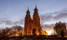 The Cathedral In Gniezno In The Morning
