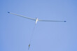 a glider is pulled into the sky