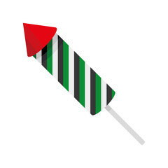 Sticker - UAE flag in firework