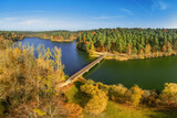 Fototapeta  -  Most nad jeziorem Długim w Olsztynie