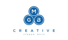 MGB Creative Circle Three Letters Logo Design Victor