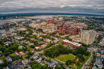 Sticker - Aerial View of Charleston, South Carolina