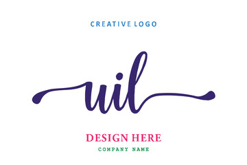 UIL lettering logo is simple, easy to understand and authoritative