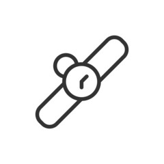 Aufkleber - Watch line icon, sign or symbol.