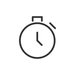 Aufkleber - Watch line icon.