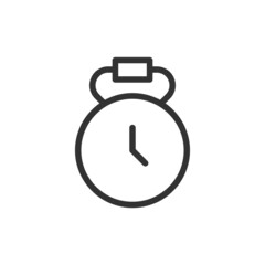 Aufkleber - Vector watch line icon.