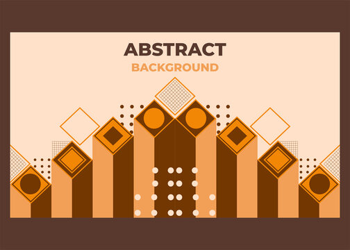 abstract geometric shape background design