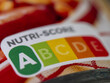 Nutri-Score A - photo réelle du logo sur l'emballage d'un produit alimentaire