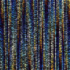Fototapete - Vector seamless mosaic art pattern. Art background.