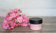 Natural Anti-Aging Cream Cosmetic Products  with Bulgarian Rose