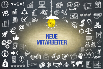 Wall Mural - Neue Mitarbeiter