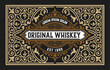 © Roverto - Whiskey label with old frames