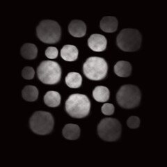 Wall Mural - pills on black background
