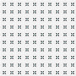 © vector_master - Abstract Cross Pattern generative computational art illustration