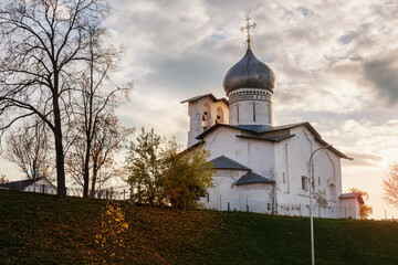 Wall Mural - Old church in Pskov