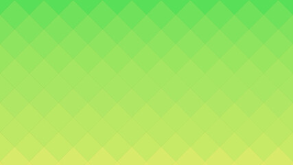 Poster - Geometric background. Green background with rhombuses. Light green smooth gradient. Abstract geometric background. Three-dimensional texture. Geometric 3d pattern. Green texture. 3d rendering.