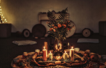 cacao ceremony space, heart opening medicine.