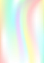 Poster - Vertical abstract background with holographic effect. vector illustration.