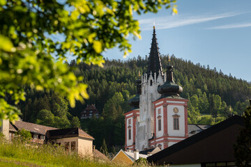 basilica of the birth of the virgin mary in mariazell