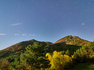 Fotografía nocturna en el alto de Zuriza