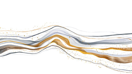 Aufkleber - Gold, white marble template, artistic covers design, luxury backgrounds. Trendy pattern, graphic poster, cards. Vector illustration