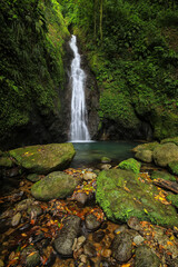 Sticker - Concord Waterfall on Grenada Island, Grenada.