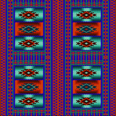   Pattern, ornament,  tracery, mosaic ethnic, folk, national, geometric  for fabric, interior, ceramic, furniture in the Latin American style.