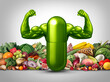 Fruit And Vegetable Power Supplement