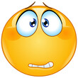 Concerned or worry emoji emoticon