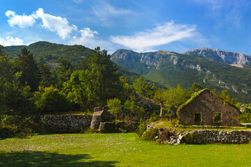 Wall Mural - Lovcen Mountains National park - Montenegro