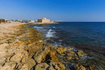 Poster - Old historical castle in Paphos Cyprus